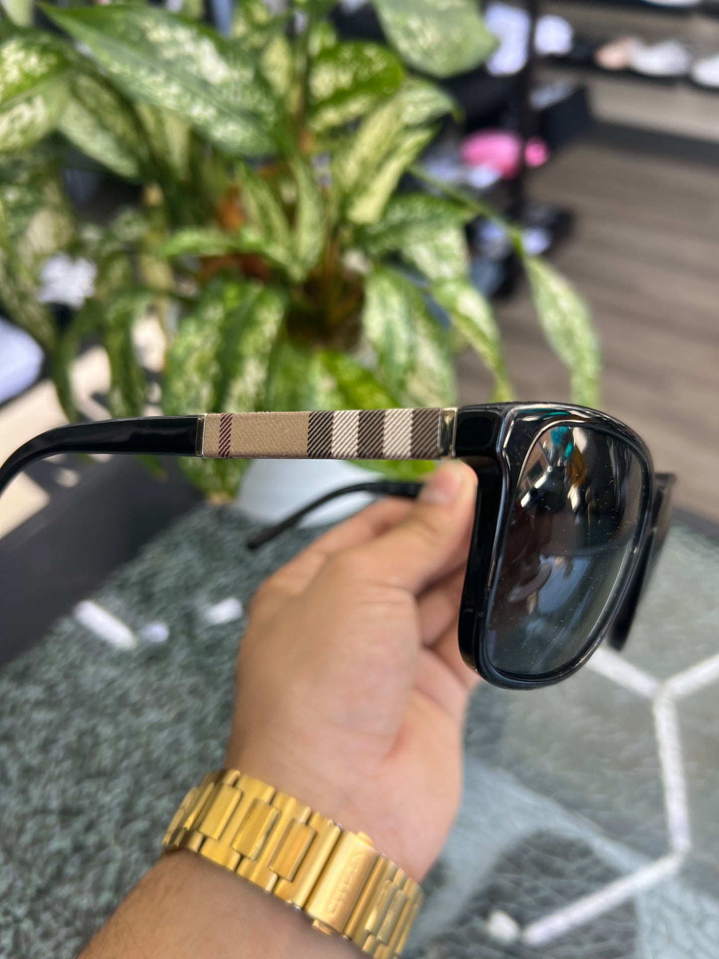 Burberry Sunglasses Black/Brown Preloved