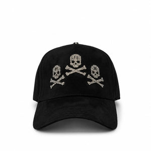 Barbas Hats x FES Black Skull hat New