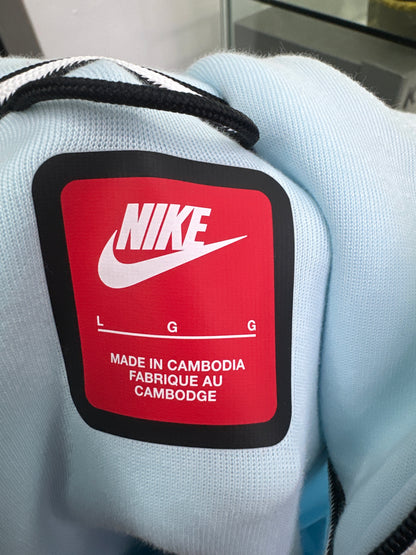 Nike Tech Zip Up Powder Blue Preloved