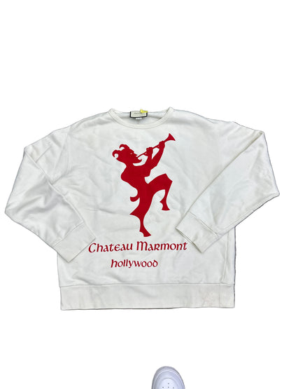 Gucci Chateau Marmont Graphic Print Crewneck Preloved