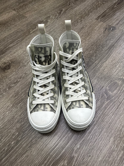 Dior B23 High Top White/Blk Preloved