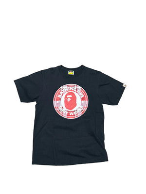 Bathing Ape Color Camo Busy Works Black T-Shirt