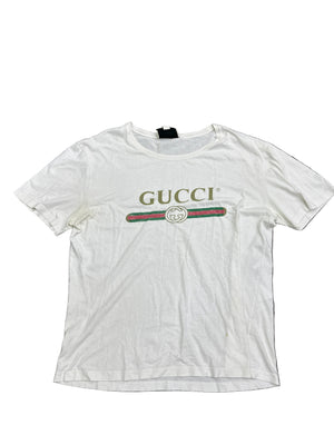 Gucci Logo White T-Shirt