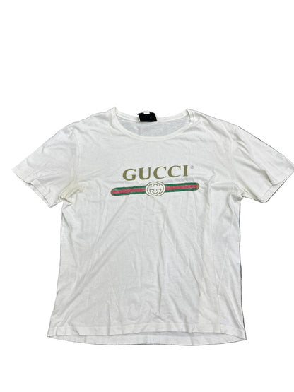 Gucci Logo White T-Shirt