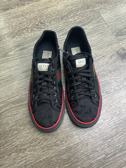 Gucci Tennis 1977 Off The Grid Low-Top Sneakers Black Size 8 Preloved