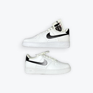 Nike Air Force 1 White/Black Check New Size 5.5
