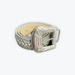 B.B Simon Belt Silver Preloved