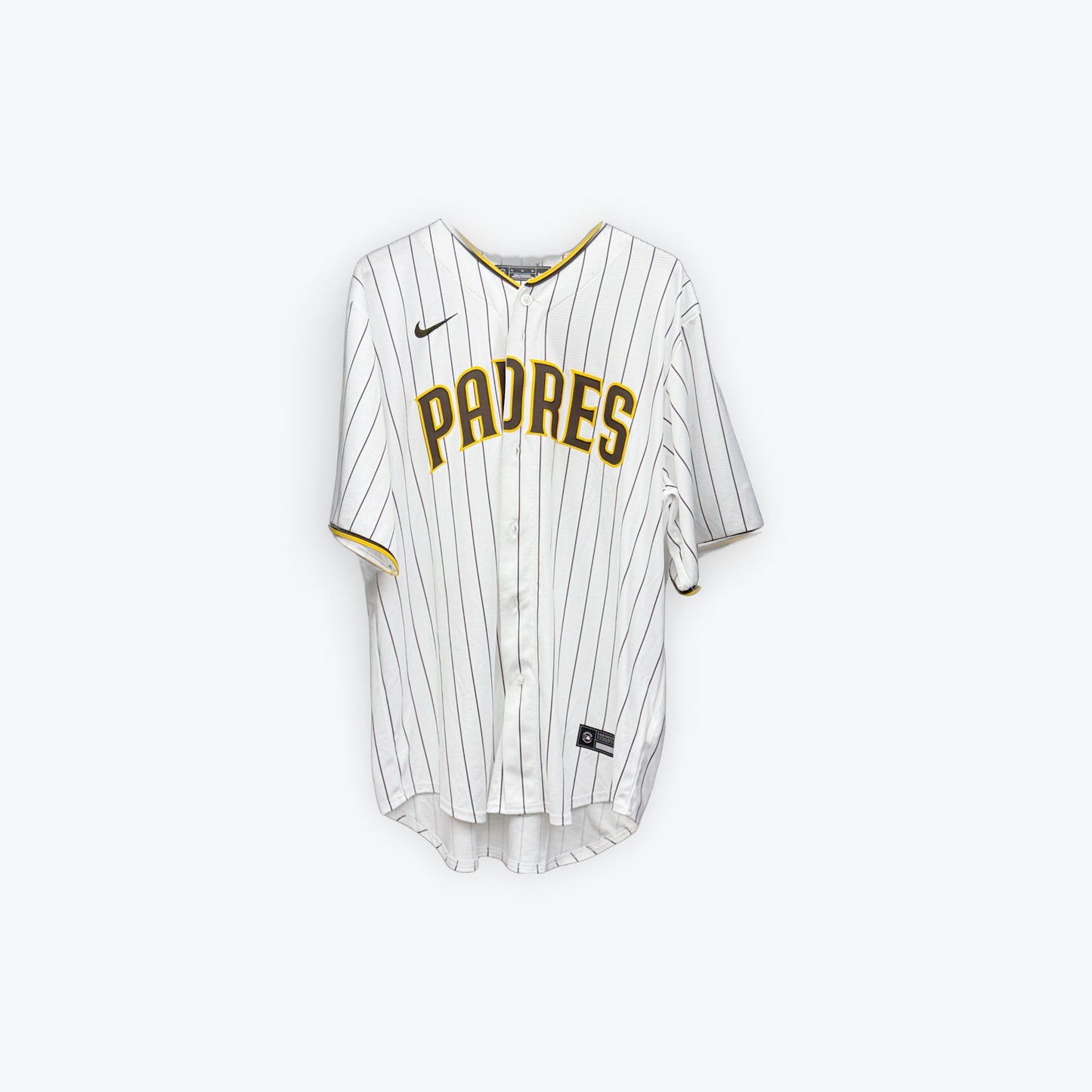 Nike Padres Jersey Machado White/Brown/Gold New