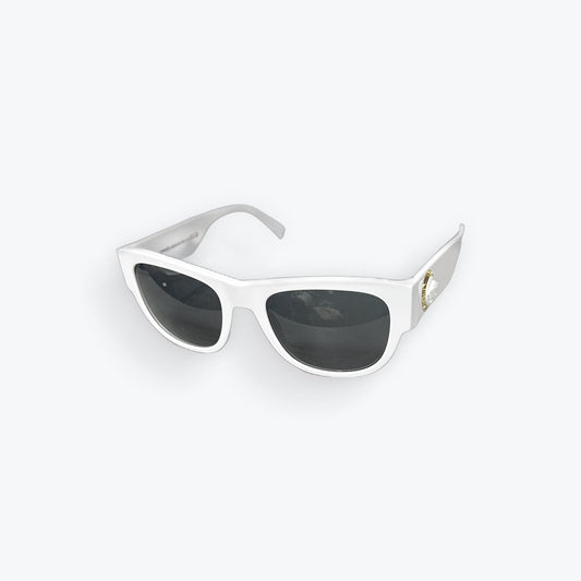 Versace Sunglasses White Medusa Preloved