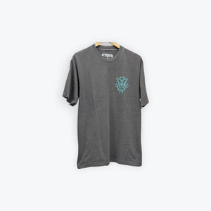 4everich Tee Grey/Turquoise New