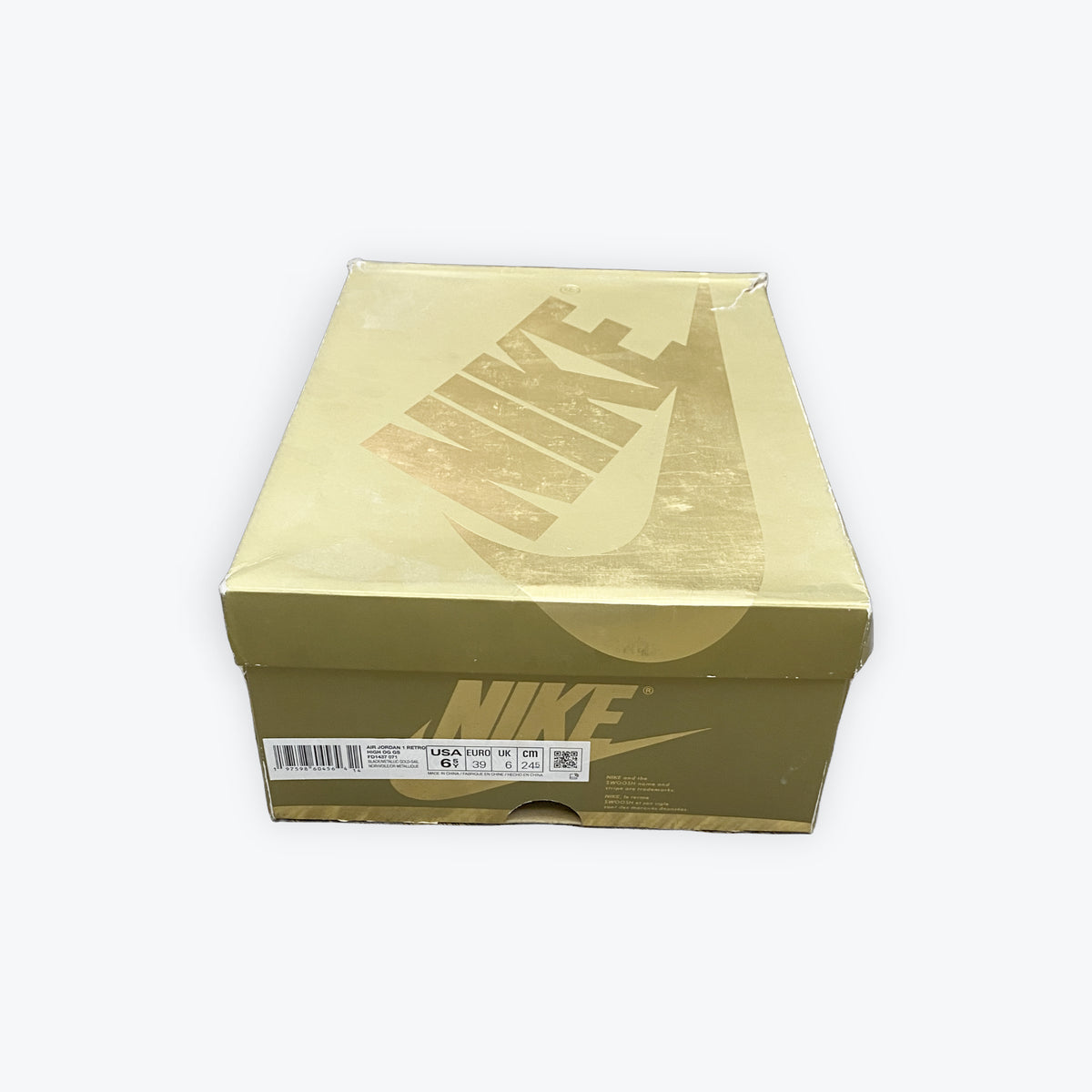 Jordan 1 High OG Black/Metallic/Black New