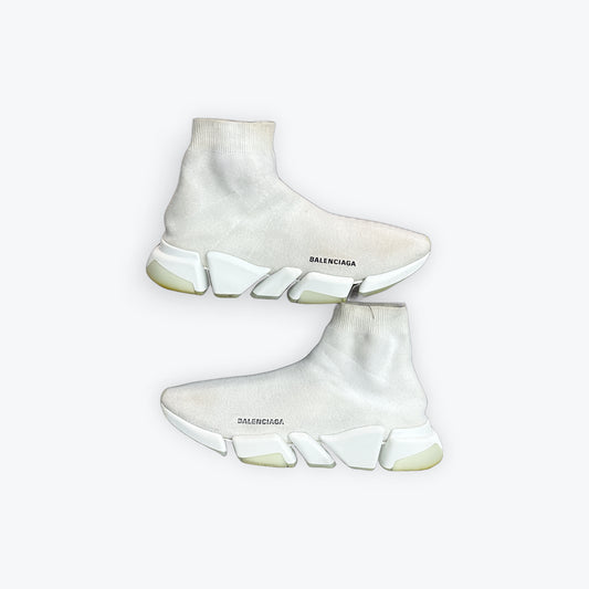 Balenciaga Speed 2.0 White Preloved