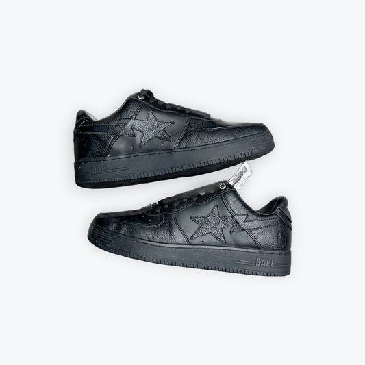 A Bathing Ape Bape Sta Triple Black Preloved