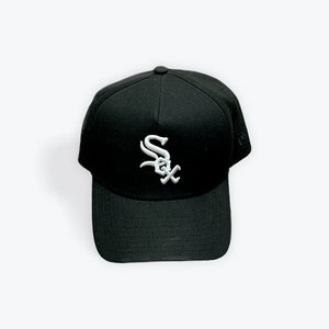 New Era White Sox Hat B/W Preloved