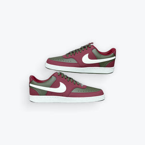 Nike Court Vision Low Green/Red New