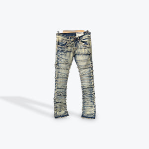 FWRD Flared Jeans Blue Distressed Preloved