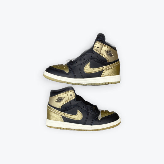 Jordan 1 High OG Black/Metallic/Black New