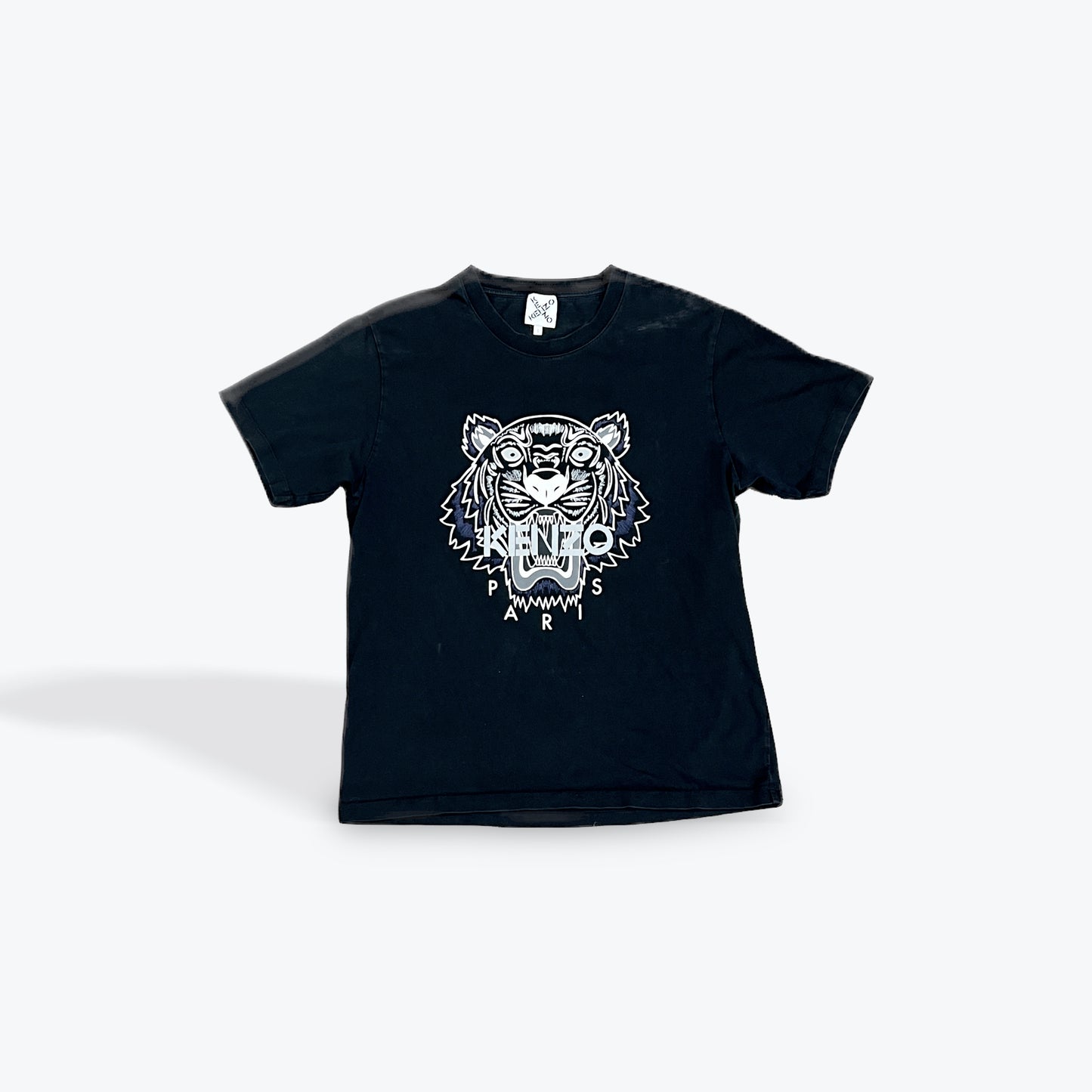 Kenzo Tee Black/Navy Tiger Preloved