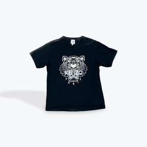 Kenzo Tee Black/Navy Tiger Preloved