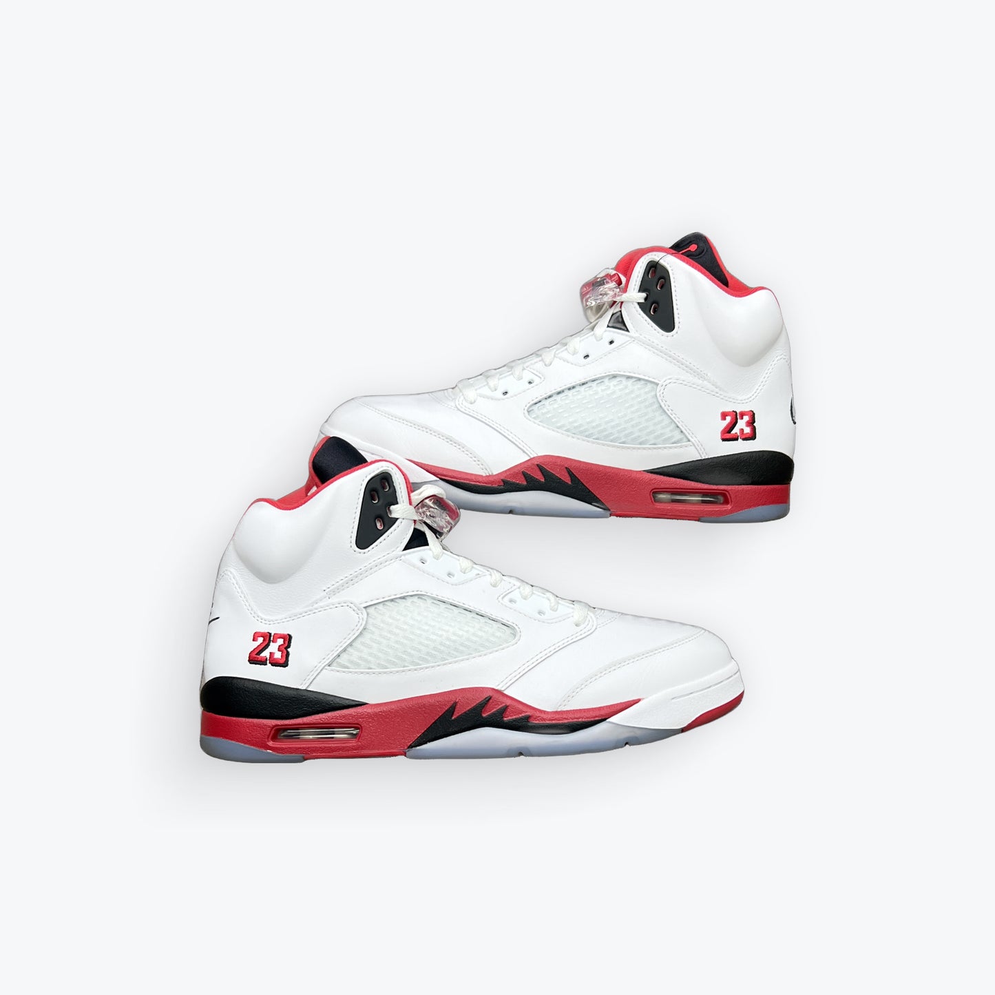 Jordan 5 Fire Red Black Tongue Preloved
