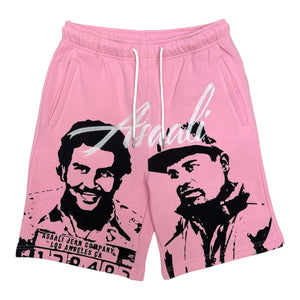 ASAALI Cartel Shorts Baby Pink New