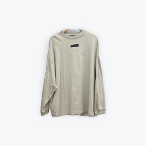 Essentials Long Sleeve Tee Tan Preloved