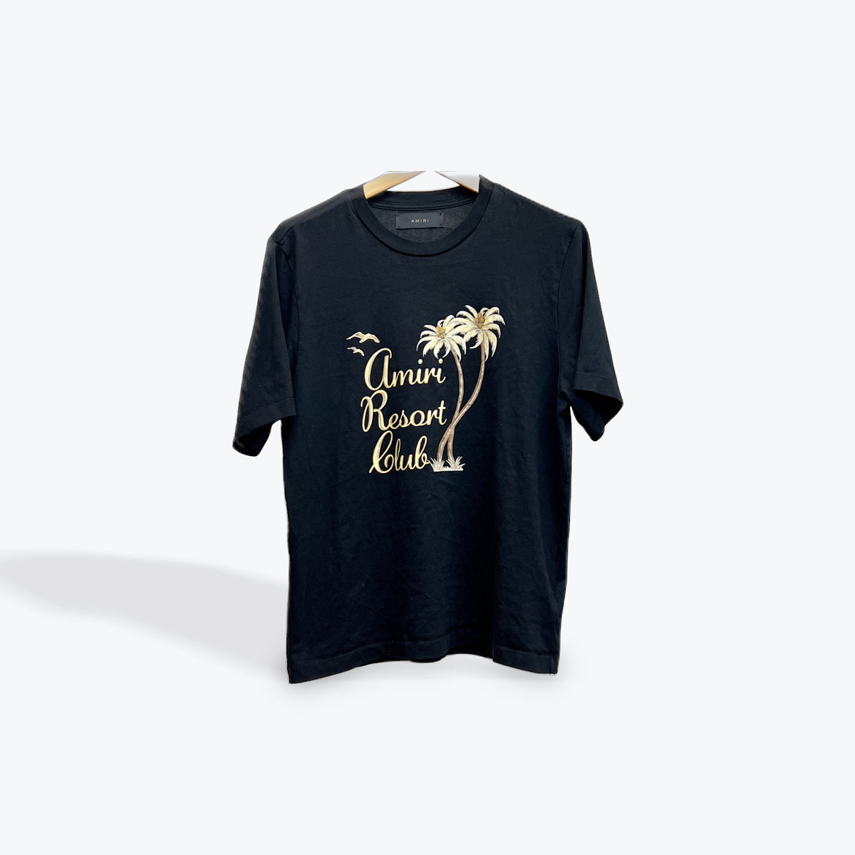 Amiri Tee Black Resort Club Preloved