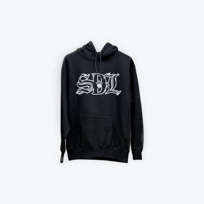 SDL Hoodie Buddha B/W New