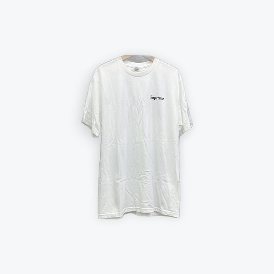 Supreme Paris Is Burning Tee White New