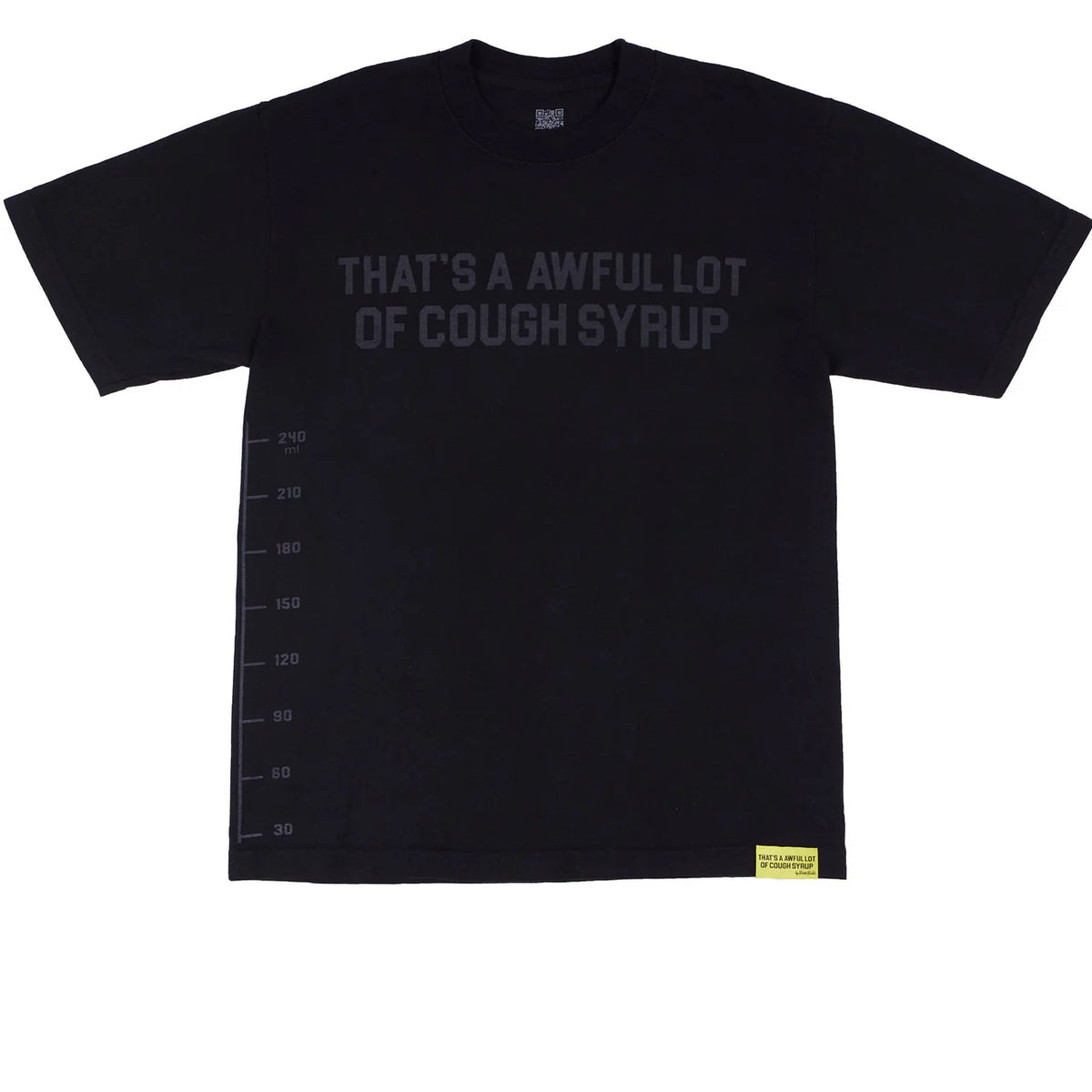 ALOCS Tee Classic Black Tonal New