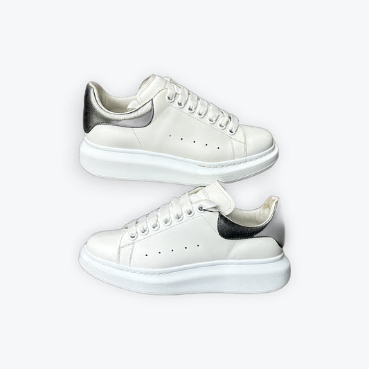 Alexander McQueen White/Silver Preloved