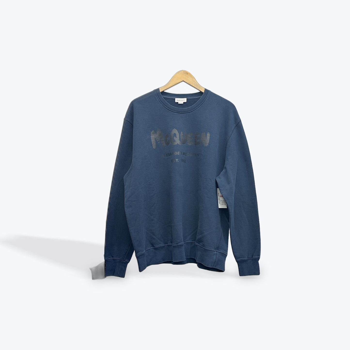Alexander McQueen Crewneck Navy Preloved
