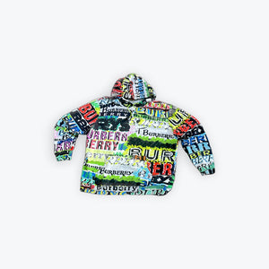 Burberry Graffiti Hoodie Preloved