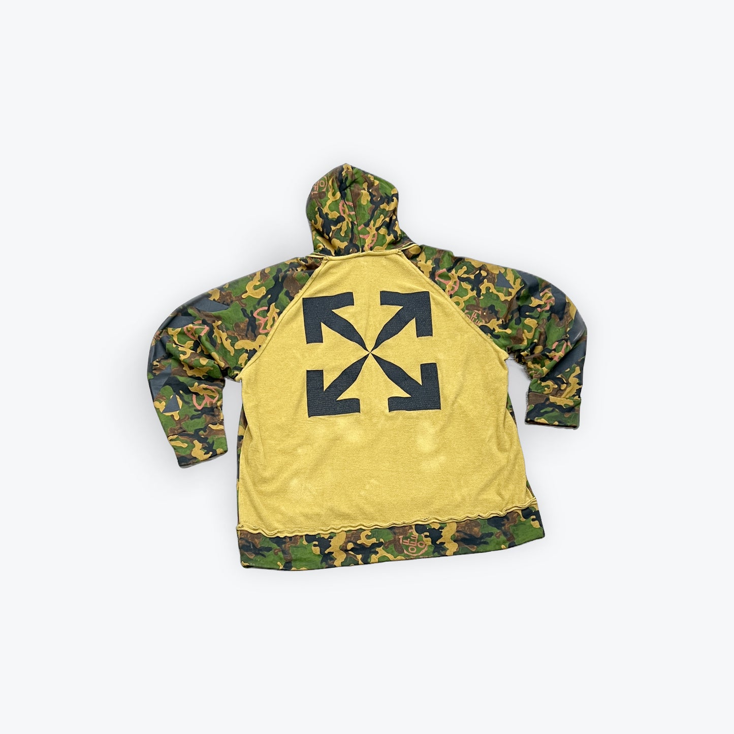 Offwhite Hoodie Jungle Camo