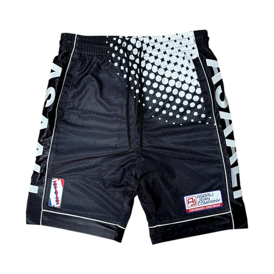 ASAALI Basketball Shorts B/W New