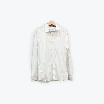 Burberry Button Up Shirt White Preloved