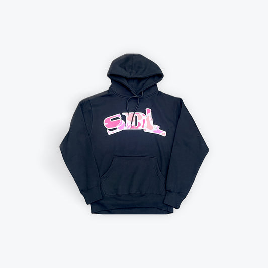 SDL Hoodie Black/Pink Camo New