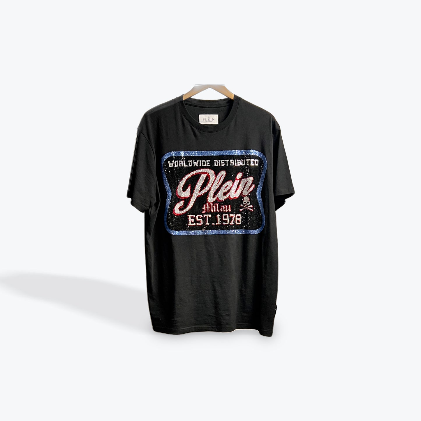 Philipp Plein Tee Black/Red/Blue Preloved