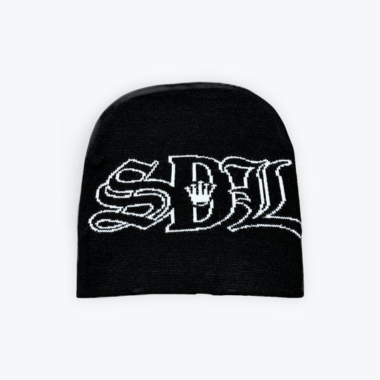 SDL Skull Cap B/W New