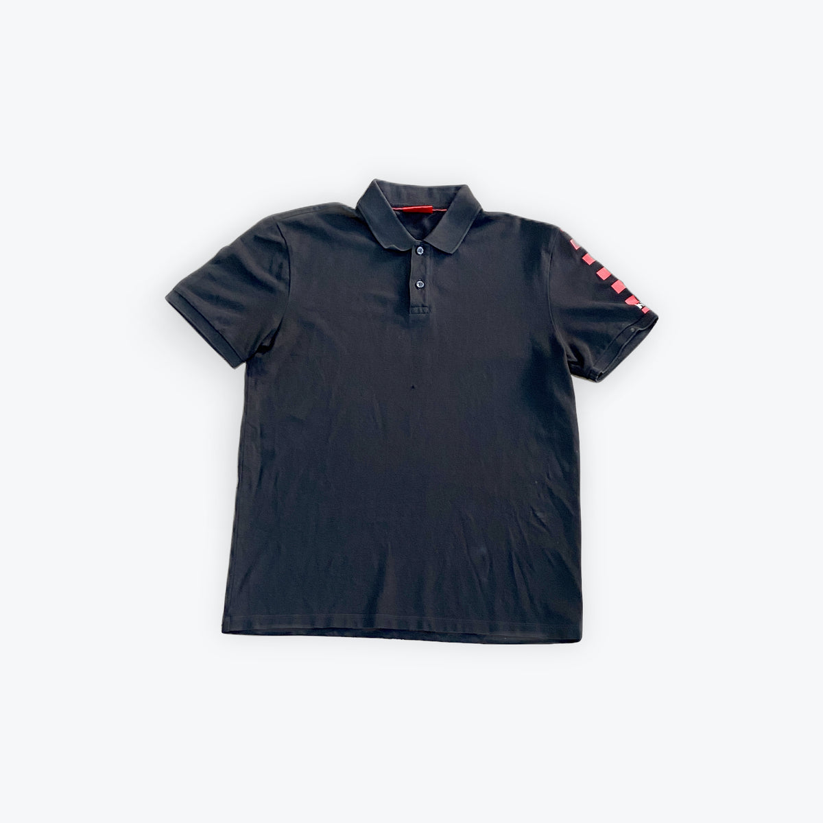 Hugo Boss Polo Black/Red Checkered Preloved