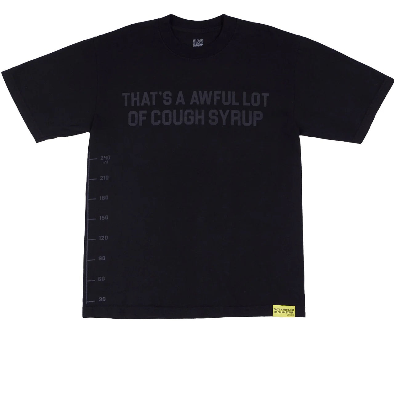 ALOCS Tee Classic Black Tonal New
