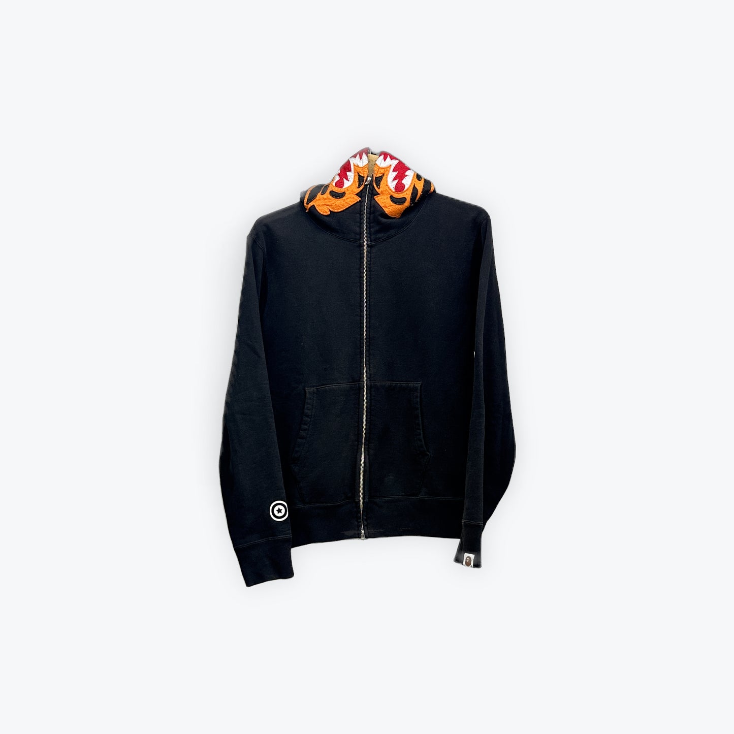 Bape Tiger Zip Up Black Preloved