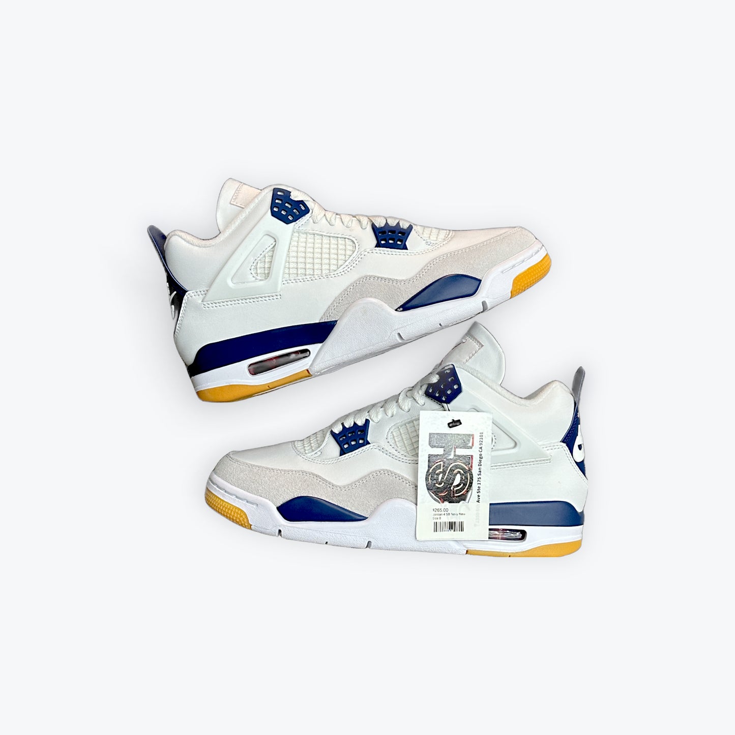 Jordan 4 SB Navy New