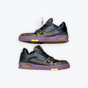 Louis Vuitton Trainer Black/Brown/Yellow Preloved