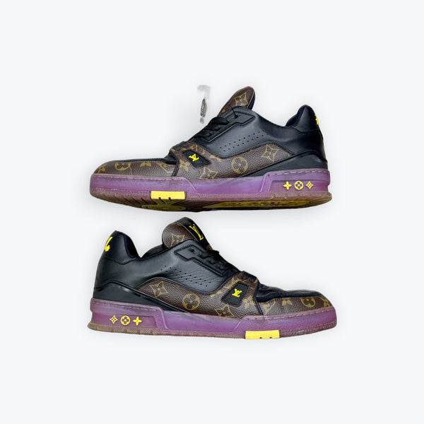 Louis Vuitton Trainer Black/Brown/Yellow Preloved