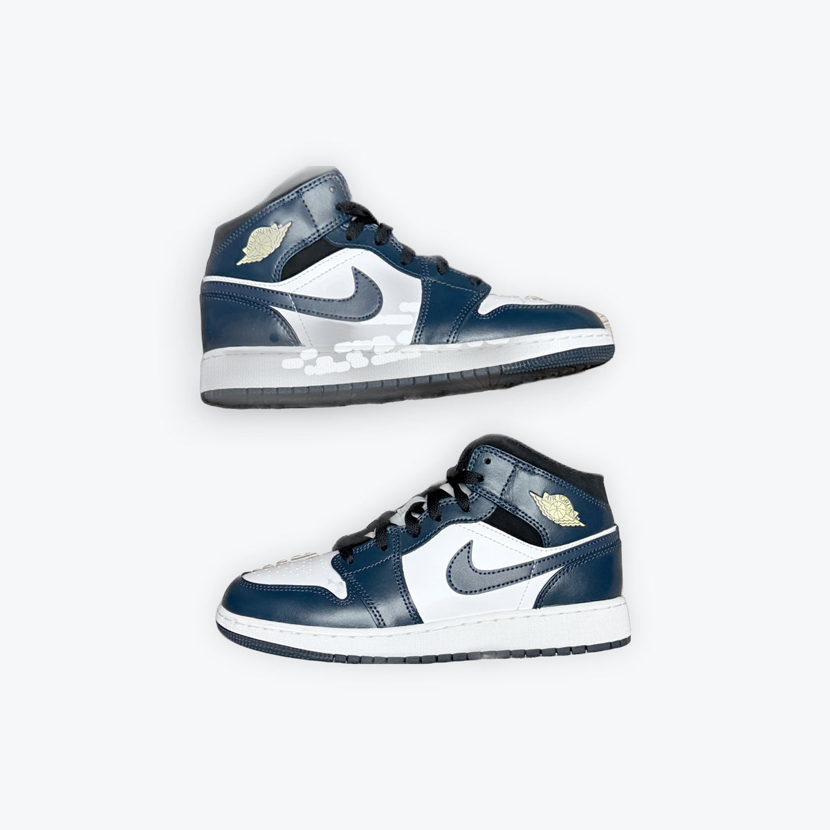 Jordan 1 Mid Armory Navy Preloved